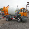 2m3 self-feeding function flow type concrete mixer truck